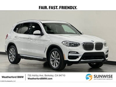 2019 BMW X3 xDrive30i