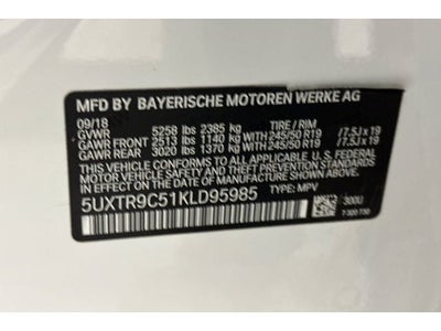 2019 BMW X3 xDrive30i
