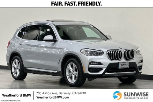 2020 BMW X3 xDrive30i
