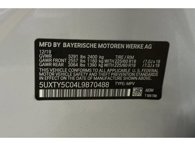 2020 BMW X3 xDrive30i