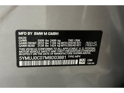 2021 BMW X4 M Base