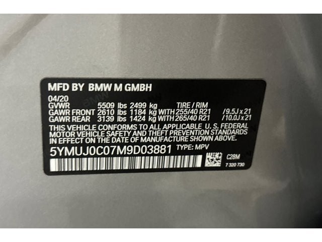 2021 BMW X4 M Base