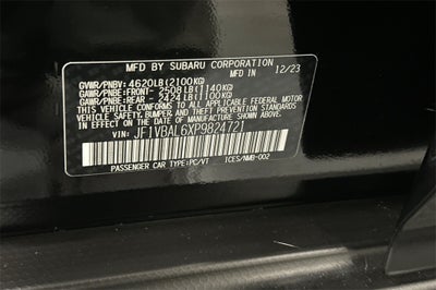 2023 Subaru WRX Limited