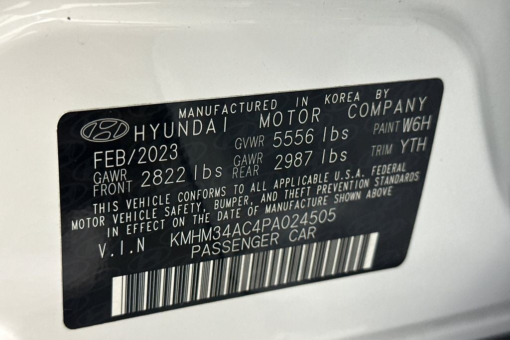 2023 Hyundai IONIQ 6 SEL