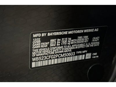 2023 BMW iX xDrive50