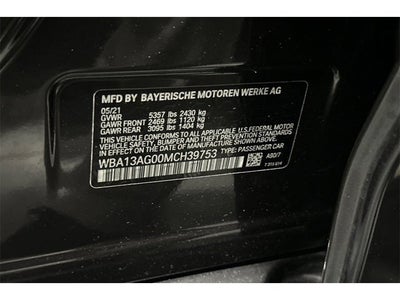 2021 BMW 5 Series 530e iPerformance