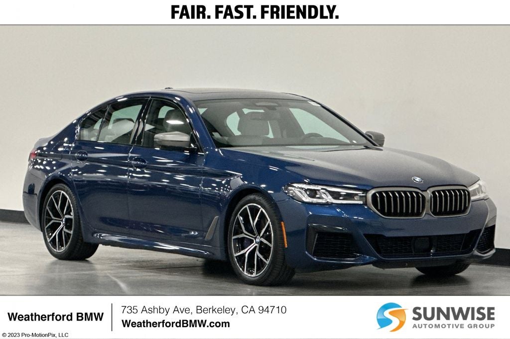 2021 BMW 5 Series M550i xDrive