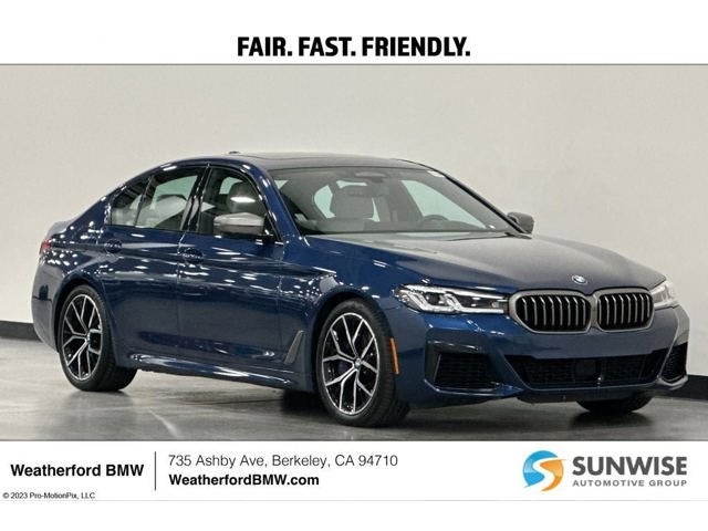 2021 BMW 5 Series M550i xDrive