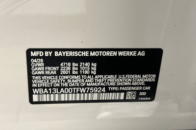 2026 BMW 3 Series 330i