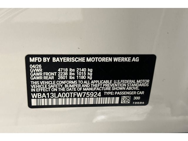 2026 BMW 3 Series 330i