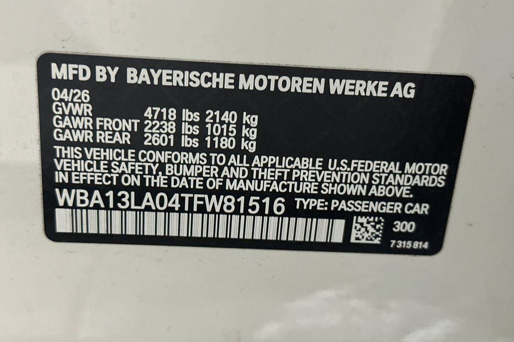 2026 BMW 3 Series 330i