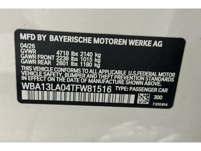 2026 BMW 3 Series 330i