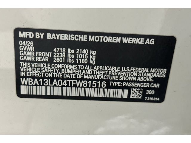 2026 BMW 3 Series 330i