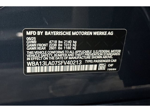 2025 BMW 3 Series 330i