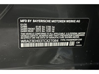 2026 BMW 7 Series 740i