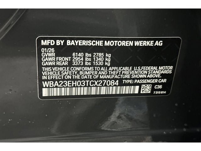 2026 BMW 7 Series 740i