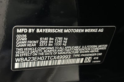2026 BMW 7 Series 740i