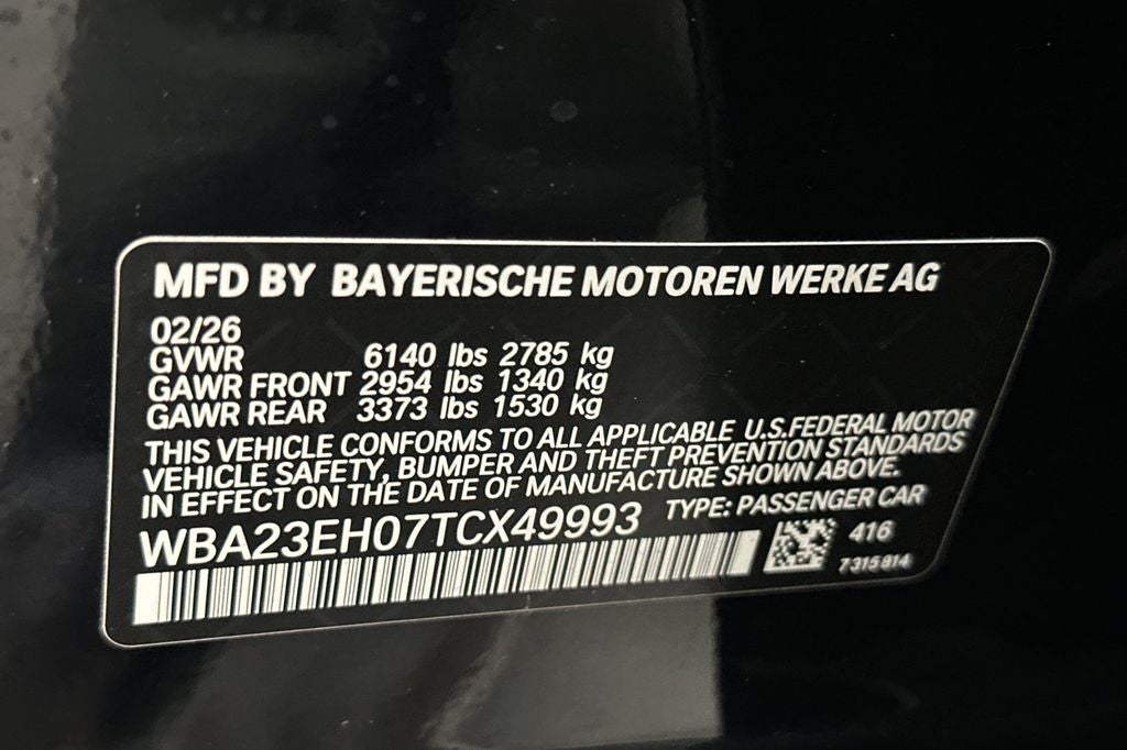 2026 BMW 7 Series 740i