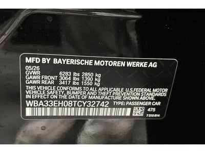 2026 BMW 7 Series 740i xDrive