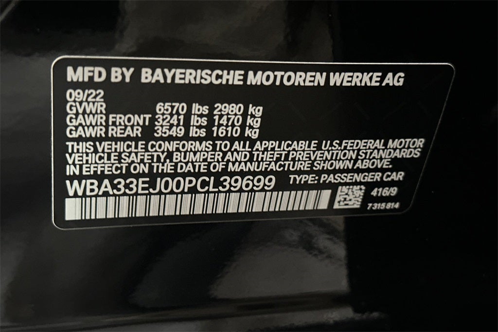 2023 BMW 7 Series 760i xDrive