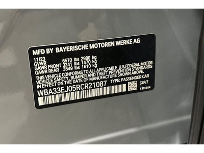 2024 BMW 7 Series 760i xDrive