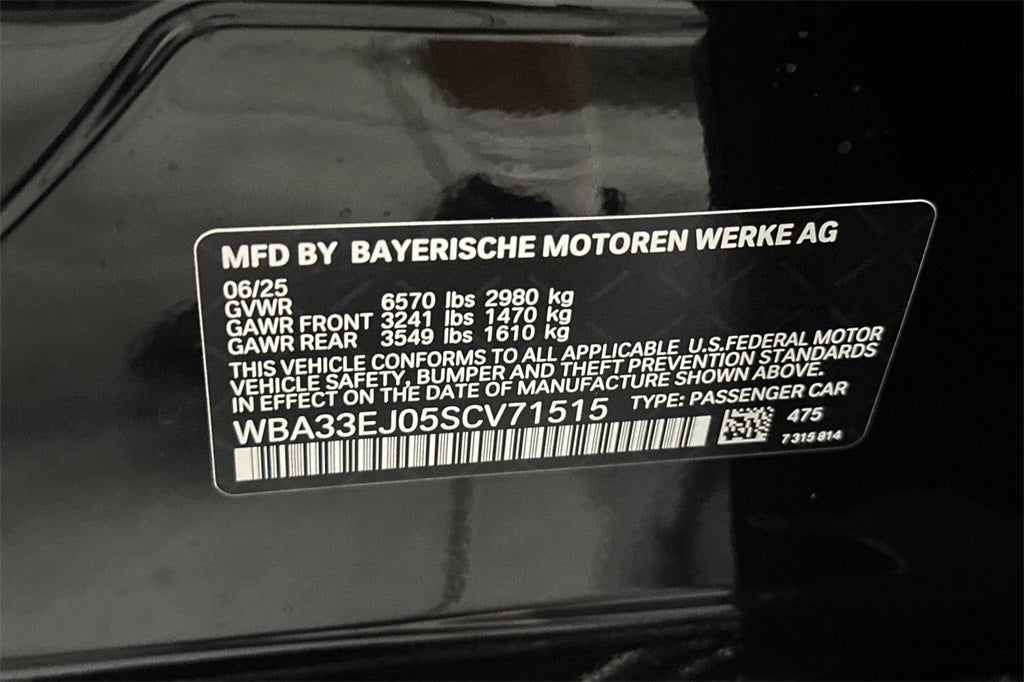 2025 BMW 7 Series 760i xDrive