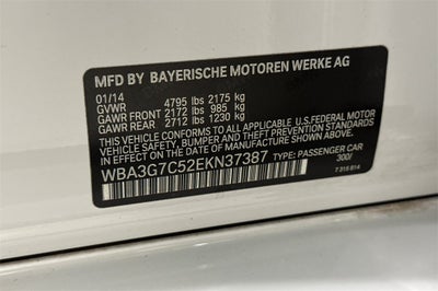 2014 BMW 3 Series 328i xDrive