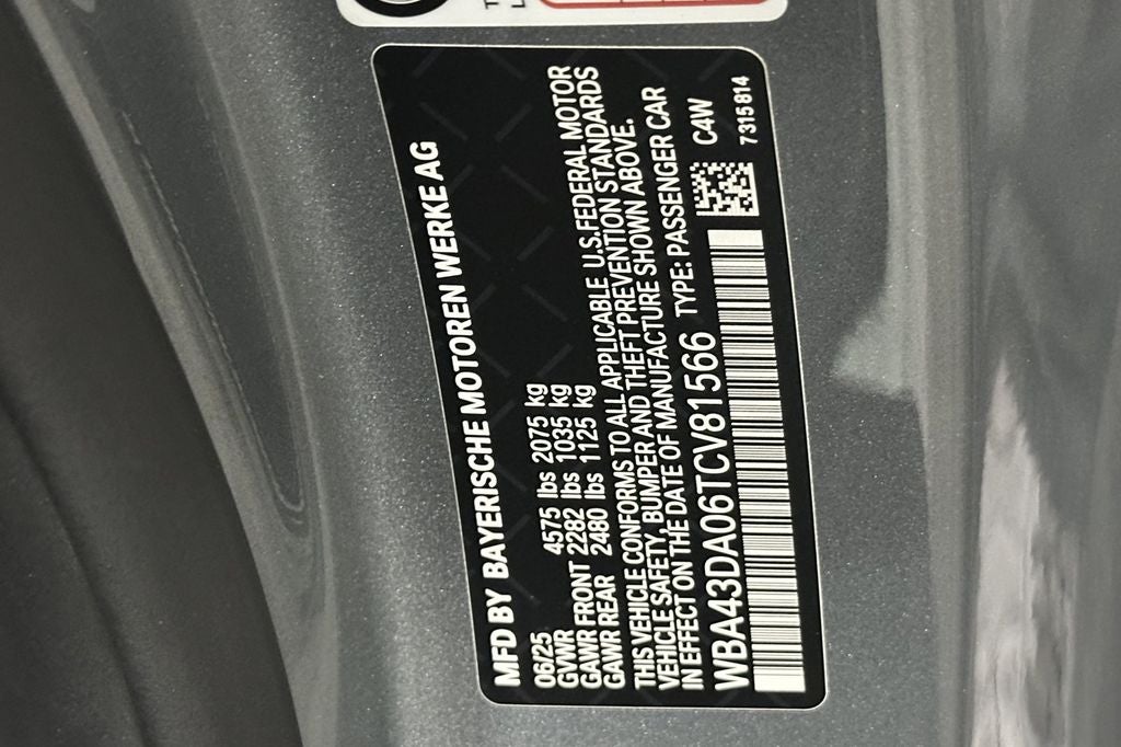 2026 BMW 4 Series 430i