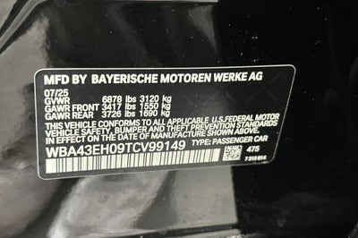 2026 BMW 7 Series 750e xDrive