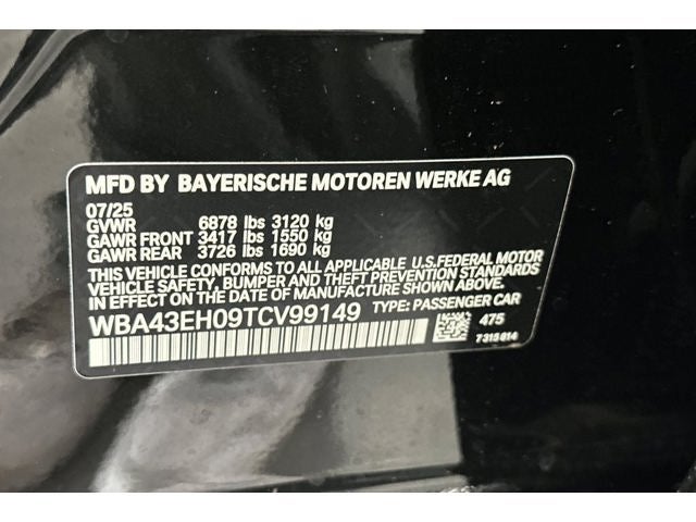 2026 BMW 7 Series 750e xDrive