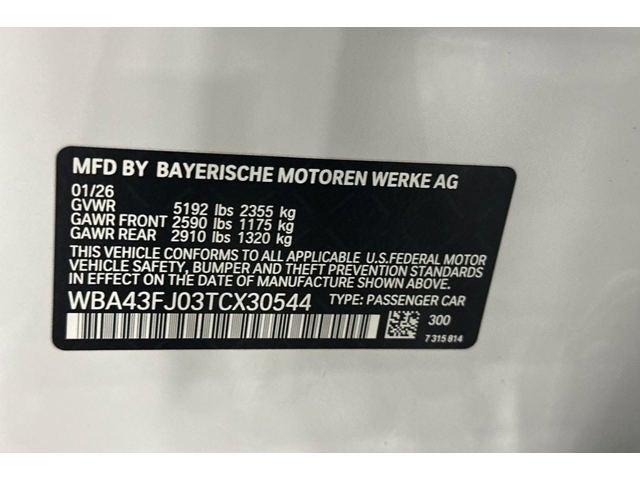 2026 BMW 5 Series 530i
