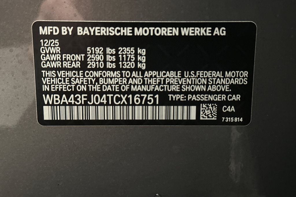 2026 BMW 5 Series 530i