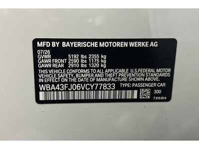 2027 BMW 5 Series 530i