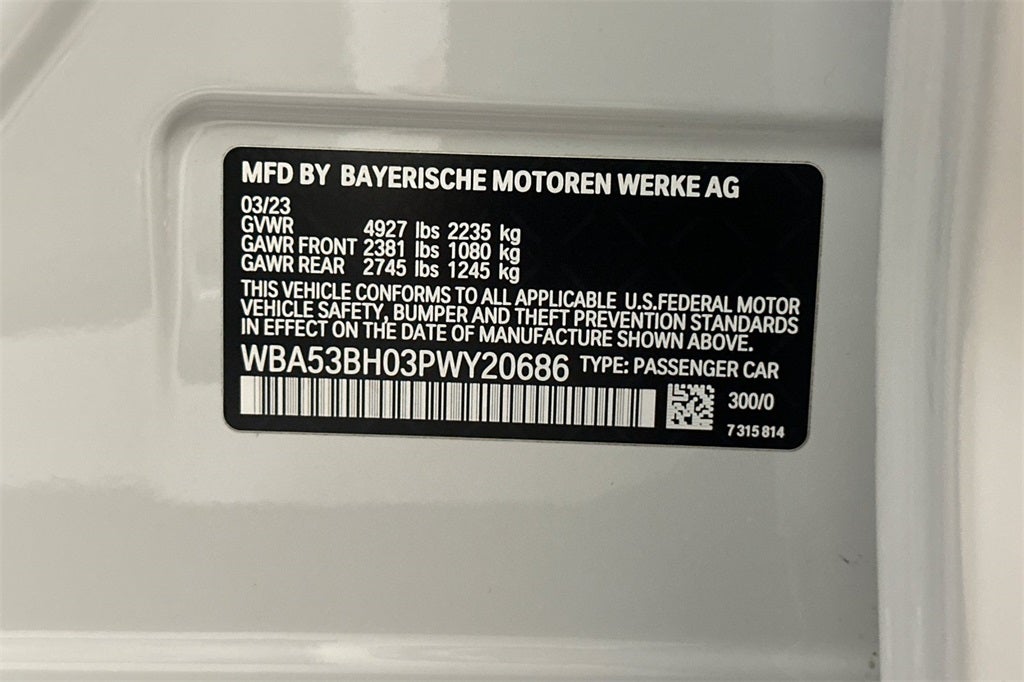 2023 BMW 5 Series 530i