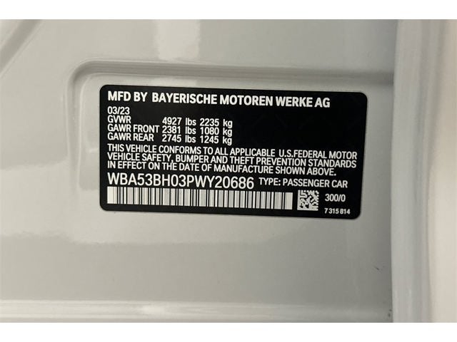 2023 BMW 5 Series 530i