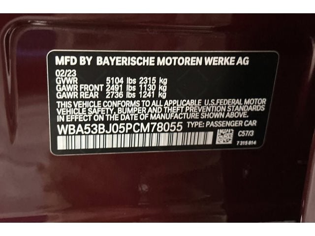 2023 BMW 5 Series 540i
