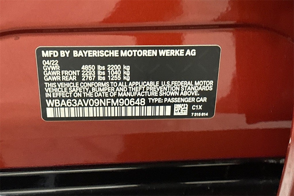 2022 BMW 4 Series 430i Gran Coupe