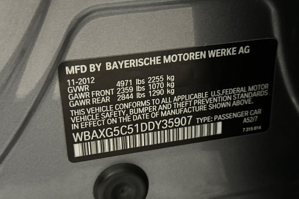 2013 BMW 5 Series 528i