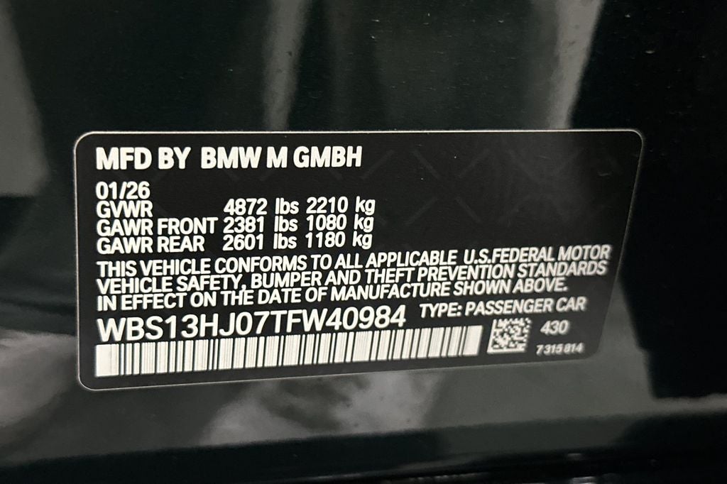 2026 BMW M3 Base