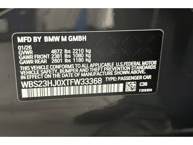 2026 BMW M3 Competition