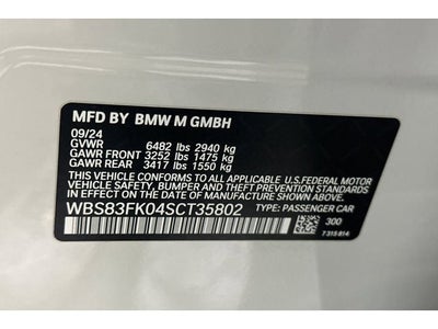 2025 BMW M5 Base