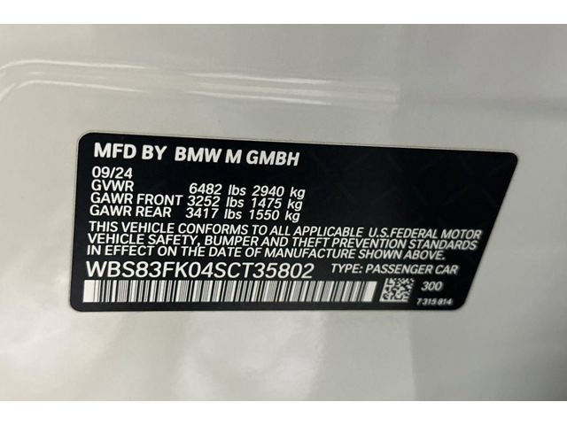 2025 BMW M5 Base