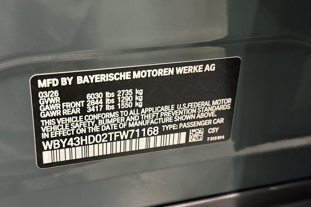 2026 BMW i4 xDrive40