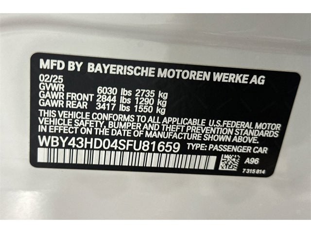 2025 BMW i4 xDrive40