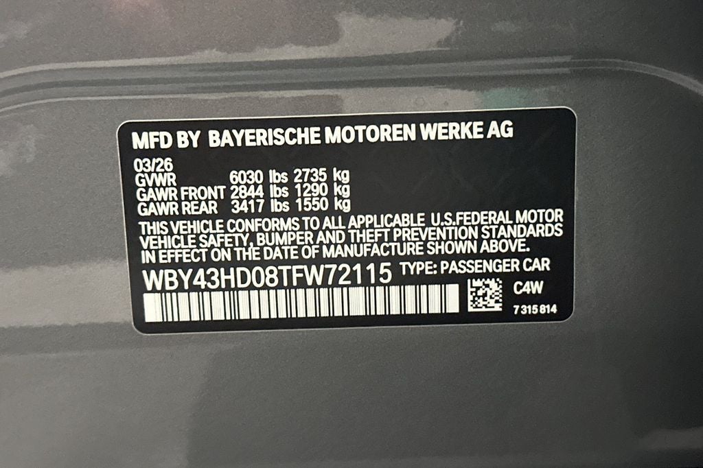 2026 BMW i4 xDrive40
