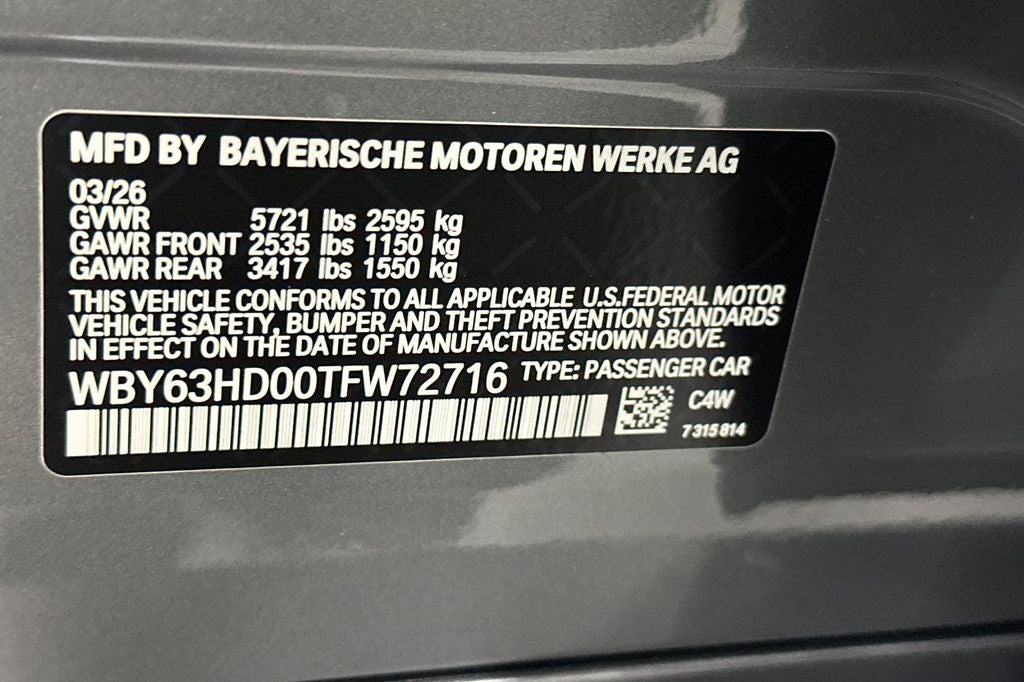 2026 BMW i4 eDrive40