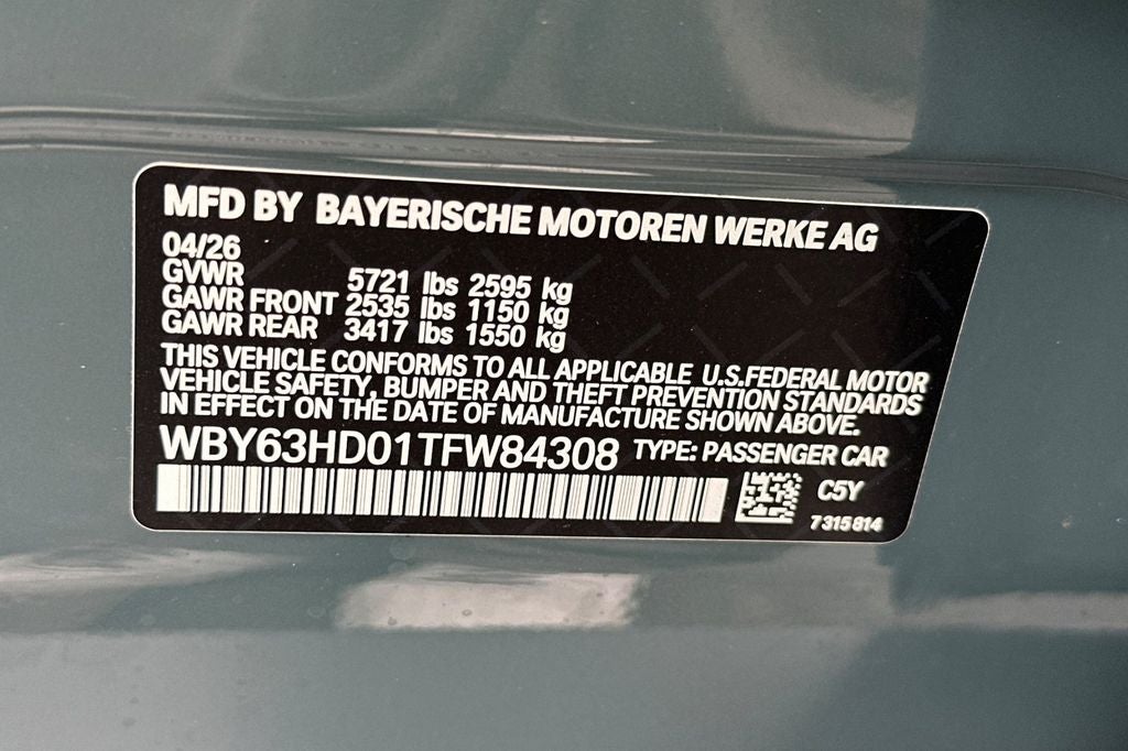 2026 BMW i4 eDrive40