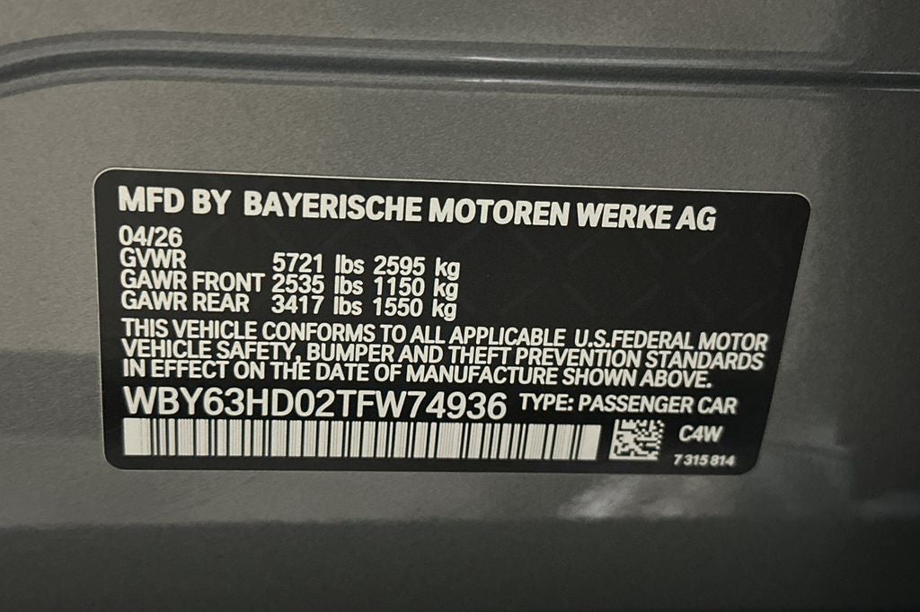 2026 BMW i4 eDrive40