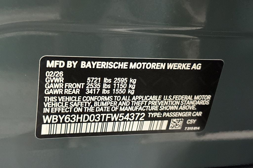 2026 BMW i4 eDrive40