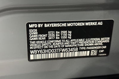 2026 BMW i4 eDrive40